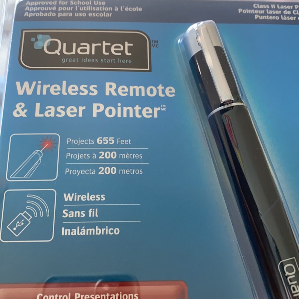 Quartet Wireless Remote & Laser Pointer - Picture 8 of 12